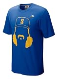 Seattle Mariners Royal Nike Cooperstown Hair-itage Randy Johnson Player Tee