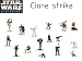 Star Wars Miniature Figures Clone Strike (1 Figure only)_s-1