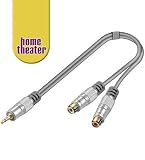 Produkt-Bild: Home Theater HT 021 Adapter (3,5mm Stereo Stecker auf 2x Cinch Buchse)
