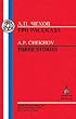 Chekhov: Three Stories: The Grasshopper, The Man in a Case, The Darling (Russian Texts) (Russian Texts)
