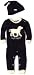 Hatley Baby Boys Blue Labsruff Night Coverall And Hat