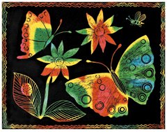 SCRATCH-ART BOARD MULTICOLOR