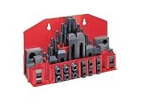 Jet 660038/CK-38 52 Piece Clamping Kit w/tray for 7/16-Inch and 1/2-Inch T-slot