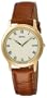 Seiko Men's SKP332 Dress Brown Leather Strap Watch