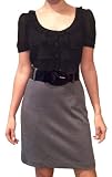 Bailey Blue Women's Two Fer Belted Dress
