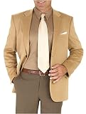 Joseph & Feiss Two-Button Camel All-Camelhair Sport Coat