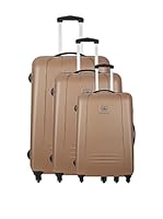 Platinium Set de 3 trolleys rígidos Westerham (Avellana)