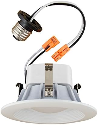 AmazingLED *Pack of 6* 13W (Equivalent to 60W) 4 Inch Dimmable LED Retrofit Light,800 Lumen 110V Warm White 2700K