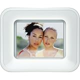 Tao 5.6-Inch White Glass Digital Picture Frame