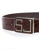 Sean John - SJ CROC LEATHER BELT