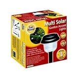 Kitchen & Housewares : Multi Solar Garden Accent Lights 4 Pack