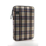 Antenna 15" Laptop Sleeve - Plaid Navy/Beige