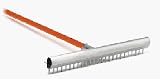 AccuSmooth 22 Maintenance Bunker Rake with 66 Aluminum Handle