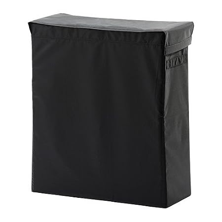 Black Slim Clothes Hamper