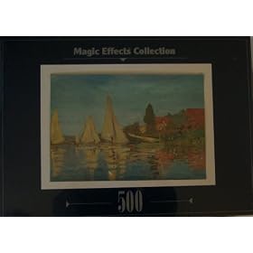 Magic Effects Collection; Regatta At Argenteuil, 500 Piece Jigsaw Puzzle.