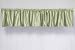 Olive Green Velvet Rod Pocket / Pole Top Valance