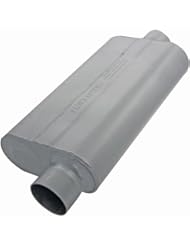 Flowmaster 943051 50 Delta Flow Muffler - 3.00 Offset IN / 3.00 Center OUT - Moderate Sound