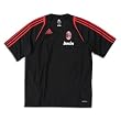 adidas AC Milan 09/10 Training Jersey (Blk/Red)