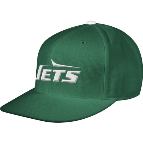 Mitchell & Ness New York Jets Fitted Throwback Hat 81/2