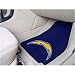 NFL Fan Mats - San Diego Chargers (Set of 2)