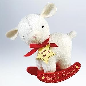 Hallmark 2011 Babys First Christmas Plush Lamb