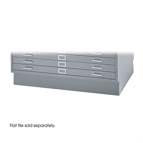 SAF4997GRR - Safco Base For Five-Drawer Stackable Steel Flat Files