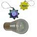 HQRP BA15s Bayonet Base 3 LEDs 5630 SMD LED Bulb Warm White for 12498-P, 12498, 12498VP PHILIPS Replacement plus HQRP UV Chain / UV Radiation Health Tester