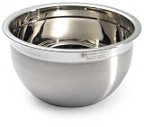 Gourmet Standard 1.5 Quart Stainless Steel Mixing Bowl with Rolled Edge - MB116R