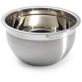 Gourmet Standard 1.5 Quart Stainless Steel Mixing Bowl with Rolled Edge - MB116R by Gourmet Standard