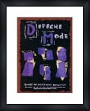DEPECHE MODE Songs of Faith and Devotion - Custom Framed Original Ad
