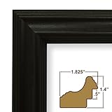 17x27 Picture / Poster Frame, Wood Grain Finish, 1.825