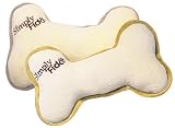 Organic Plush Dog Bone w/ Squeaker - 8