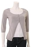Renee C Silver Cardigan