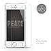 iPhone SE / 5S / 5C / 5 Screen Protector, TOPVISION Crystal Clear [Rounded Edge Tempered Glass] Protective Film - 2PACK