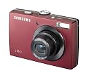 Samsung L110 Digitalkamera (8 Megapixel, 3-fach opt Zoom, 2,5" Display) in Red