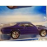 Hot Wheels 1971 Dodge Demon Purple 5 Spoke Black Interior #13 1 64 Scale Collector