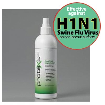 EPA approved Protex Disinfectant Spray Bottle, 12 oz. Efective against MRSA, E coli, influenza, H1N1, Herpes, HBV, VISA, VRE, HCV, HIV. picture 41Y1zi70SEL EPA approved Protex Disinfectant Spray Bottle, 12 oz. Efective against MRSA, E coli, influenza, H1N1, Herpes, HBV, VISA, VRE, HCV, HIV.
