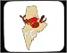 Decorated Mouse Pad with maine, lobster