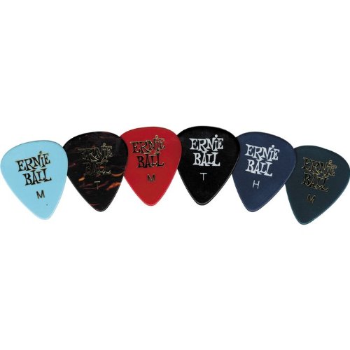 Ernie Ball 9170 351 Style Guitar Picks, Bag of 24, Thin
