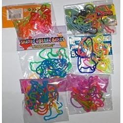 Animal Shaped Rubber Bands - lot of 72 Bandz