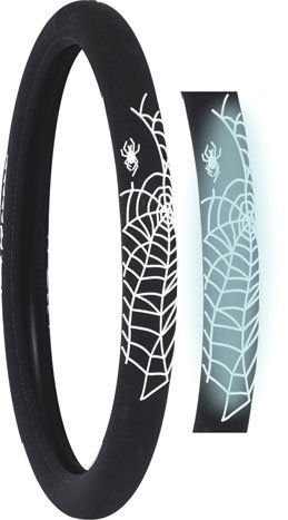 Night Glow Spider Web Steering Wheel Cover