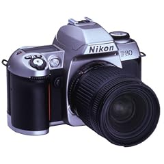 Nikon F80 Spiegelreflexkamera silber