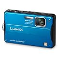Panasonic Lumix DMC-FT10EG-A Digitalkamera (14 Megapixel, 4-fach opt. Zoom, 6,7 cm (2,7 Zoll) Display, Bildstabilisator, 3m wasserdicht) blau