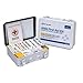 First Aid Kit, White, 6-19/64in.Wx9in.D