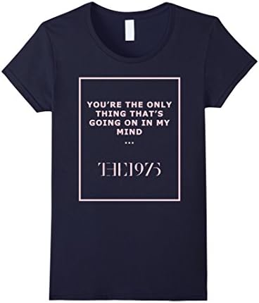 Women's UGH You're the only thing that's going on in my mind Shirt Medium Navy