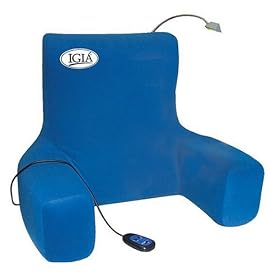 IGIA Contour Rest Massaging Lumbar Pillow with Reading Light