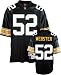 Pittsburgh Steelers Mike Webster #52 Black Premier Throwback Jersey