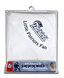 New England Patriots Hooded Baby Towel (White)