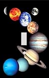The Nine Planets Decorative Switchplate Cover