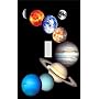 The Nine Planets Decorative Switchplate Cover